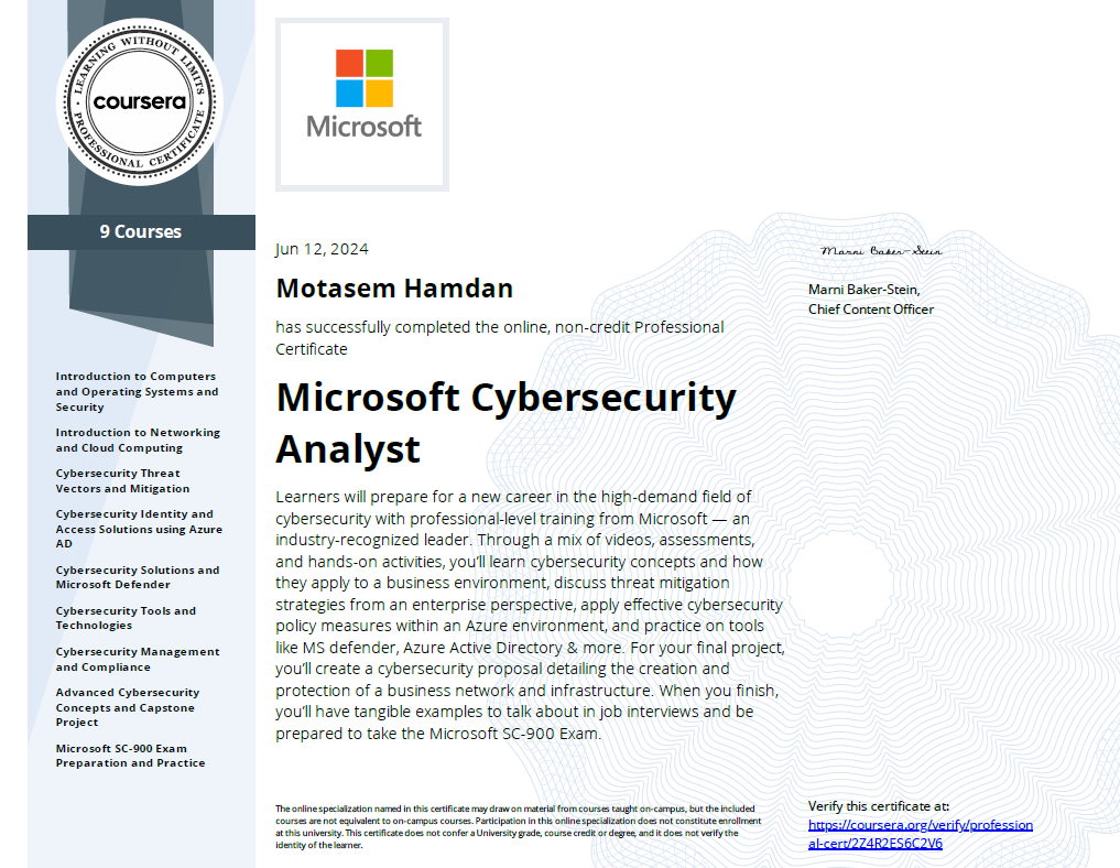 Ciberseguridad y certificación digital